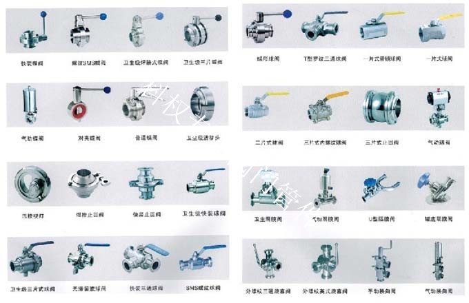專業(yè)衛(wèi)生級(jí)閥門(mén)、球閥、蝶閥、止回閥、隔膜閥